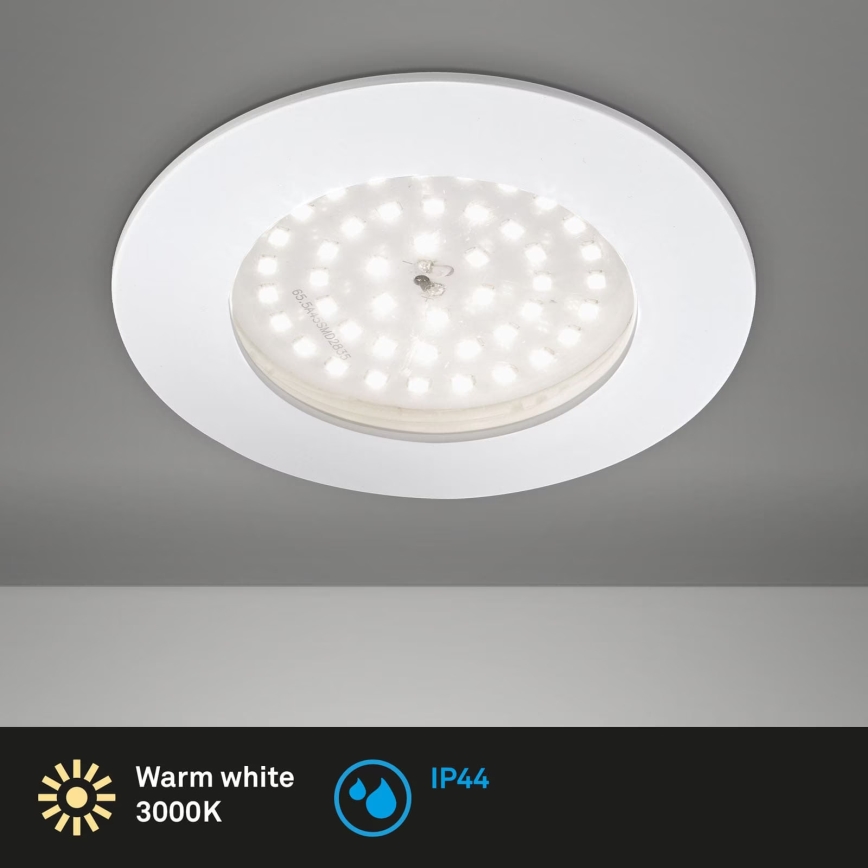 Briloner 7206-016 - LED Ugradbena lampa za kupatilo LED/10,5W/230V IP44