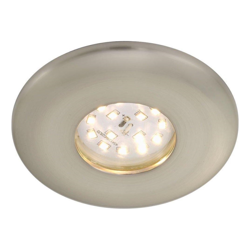 Briloner 7227-012 - LED Ugradbena lampa za kupatilo LED/5W/230V IP65 mat krom