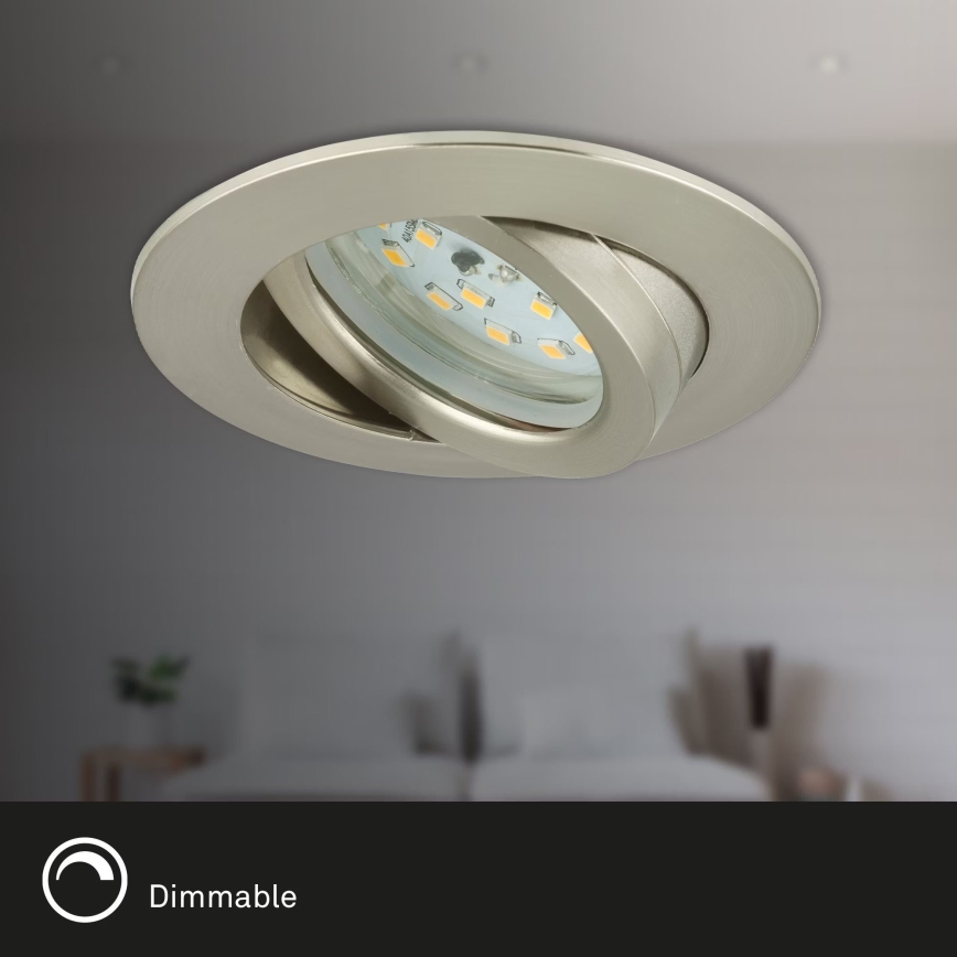 Briloner 7232-032 - KOMPLET 3x LED prigušiva ugradna kupatilska svetiljka ATTACH LED/5,5W/230V IP23