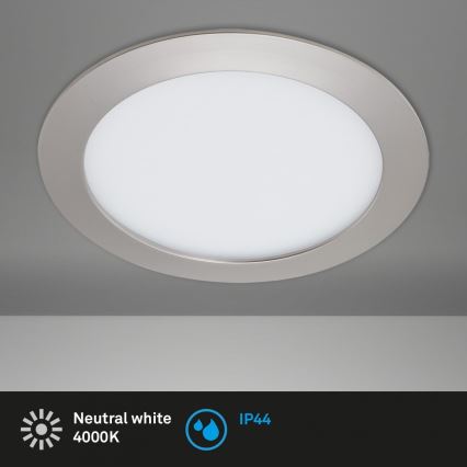 Briloner 7286-012 - LED Ugradbena lampa za kupatilo LED/12W/230V IP44