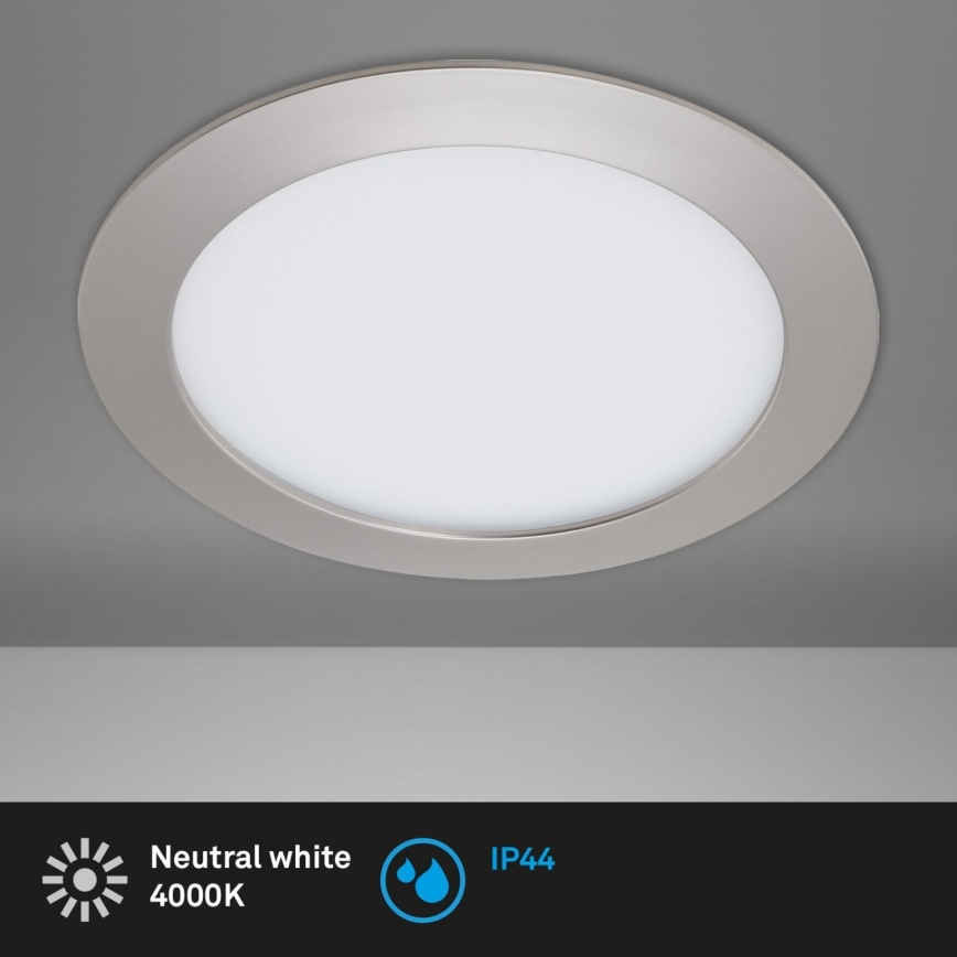 Briloner 7286-012 - LED Ugradbena lampa za kupatilo LED/12W/230V IP44