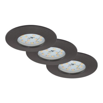 Briloner 7295-031 - Set 3x LED Prigušiva ugradbena lampa za kupatilo ATTACH LED/6,5W/230V IP44
