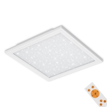 Briloner 7301-016 - LED Prigušiva plafonjera STARRY SKY LED/18W/230V 3000-6000K + Daljinski upravljač