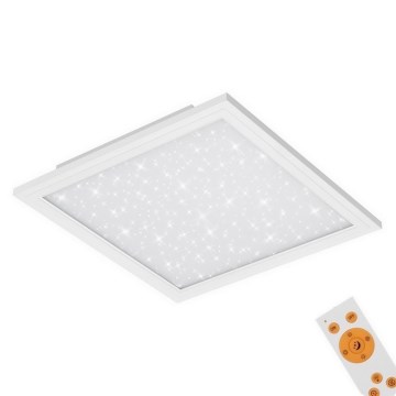 Briloner 7302-016 - LED Prigušiva plafonjera STARRY SKY LED/23W/230V 3000-6000K + Daljinski upravljač