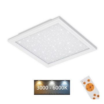 Briloner 7303-016 - LED Prigušiva plafonjera STARRY SKY LED/36W/230V 3000-6000K + Daljinski upravljač
