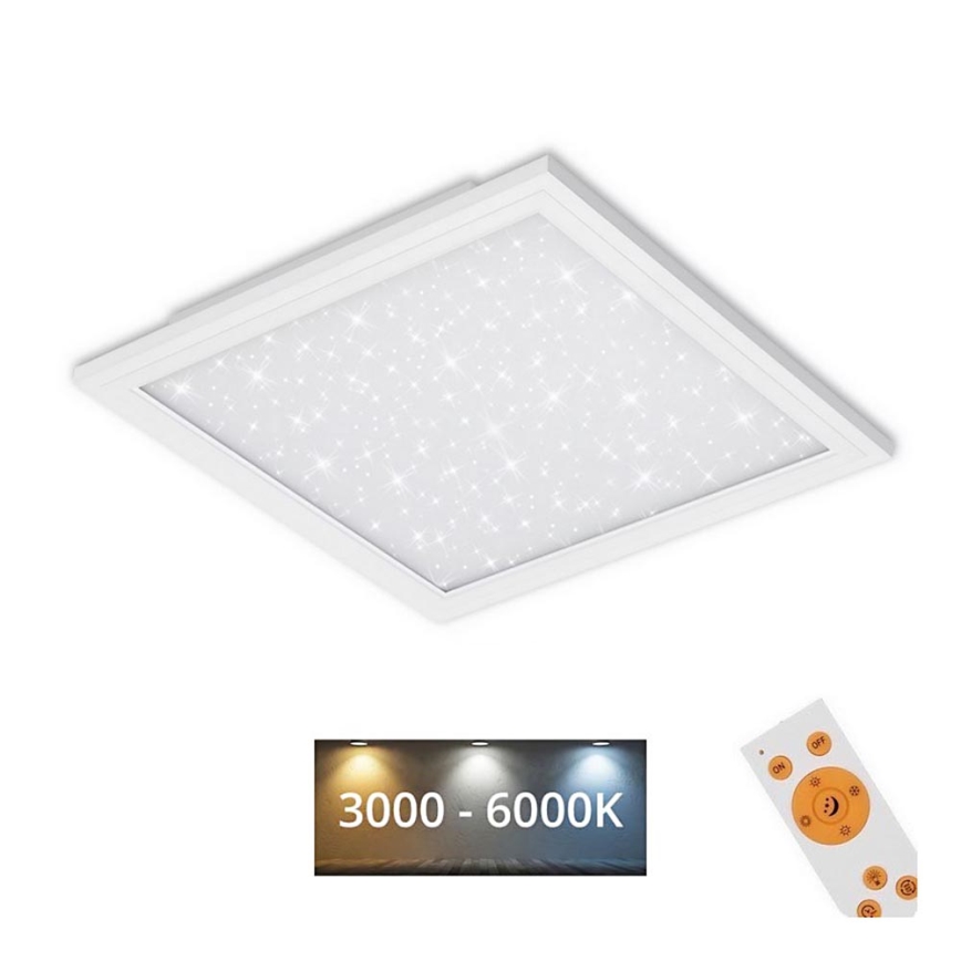 Briloner 7303-016 - LED Prigušiva plafonjera STARRY SKY LED/36W/230V 3000-6000K + Daljinski upravljač