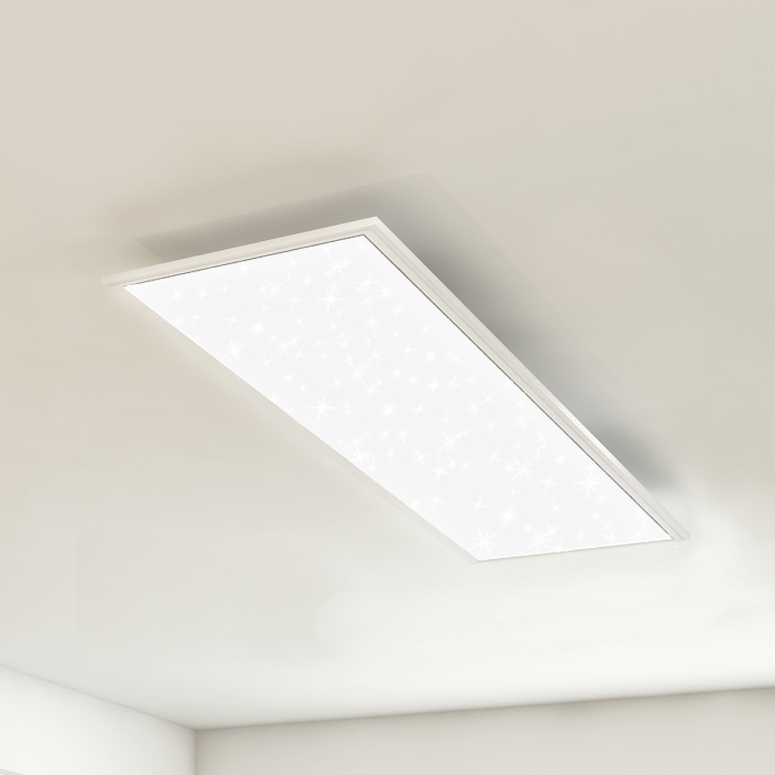 Briloner 7308-016 - LED Prigušiva plafonjera STARRY SKY LED/24W/230V 3000-6000K + Daljinski upravljač