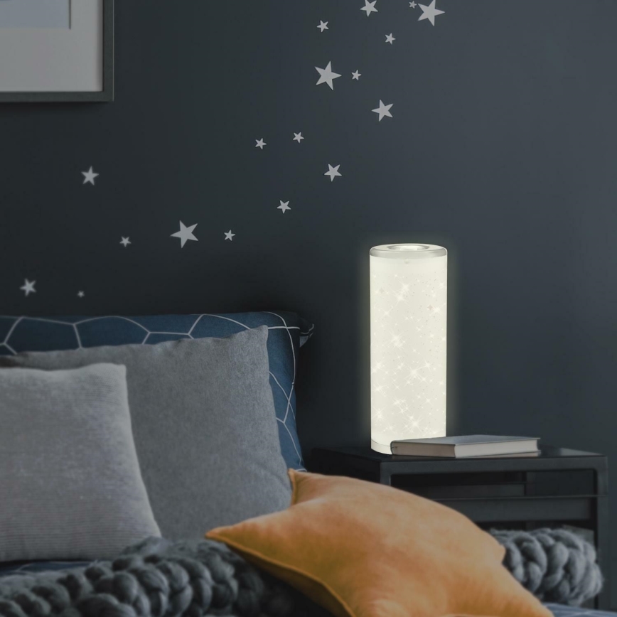 Briloner 7332-018 - LED Stona lampa STARRY SKY 1xGU10/5W/230V bela