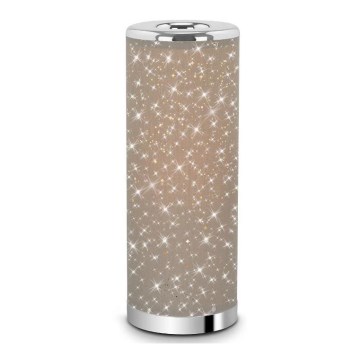 Briloner 7334-011 - LED Stona lampa STARRY SKY 1xGU10/5W/230V braon