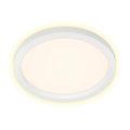 Briloner 7361-016 - LED Plafonjera CADRE LED/18W/230V pr. 29,7 cm bela