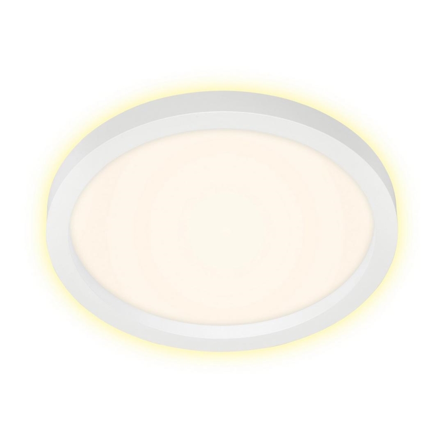 Briloner 7361-016 - LED Plafonjera CADRE LED/18W/230V pr. 29,7 cm bela