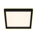 Briloner 7362-015 - LED plafonsko svetlo CADRE LED/18W/230V 29,6x29,6 cm crna