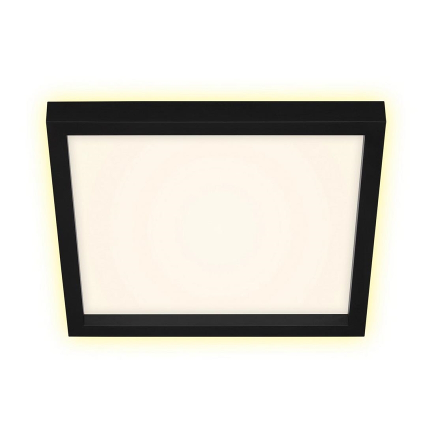 Briloner 7362-015 - LED plafonsko svetlo CADRE LED/18W/230V 29,6x29,6 cm crna