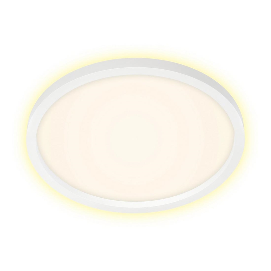 Briloner 7363-016 - LED Plafonjera CADRE LED/22W/230V pr. 42,5 cm bela