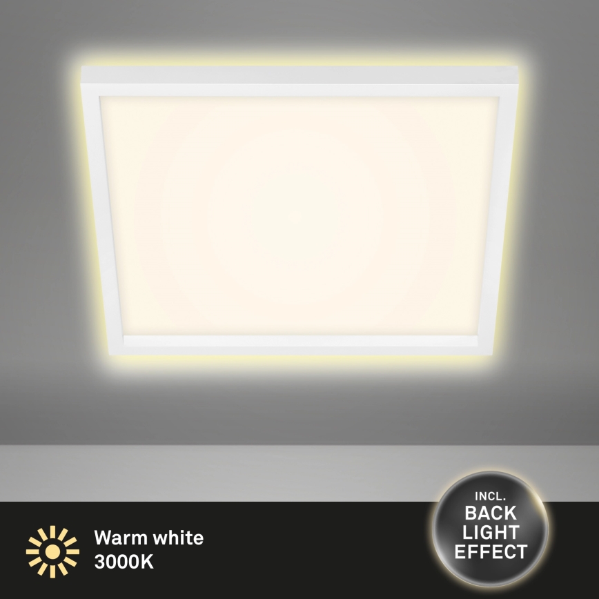 Briloner 7364-016 - LED Plafonjera CADRE LED/22W/230V 42,2x42,2 cm bela