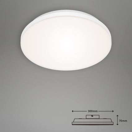 Briloner 7377-016 - LED Prigušiva plafonjera LED/12W/230V 3000-6500K + Daljinski upravljač