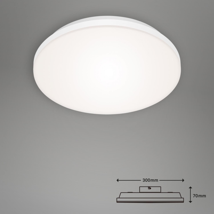 Briloner 7377-016 - LED Prigušiva plafonjera LED/12W/230V 3000-6500K + Daljinski upravljač