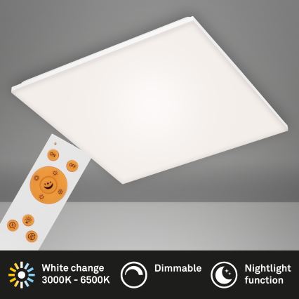 Briloner 7378216 - LED Prigušivi panel LED/38W/230V 3000-6500K + Daljinski upravljač