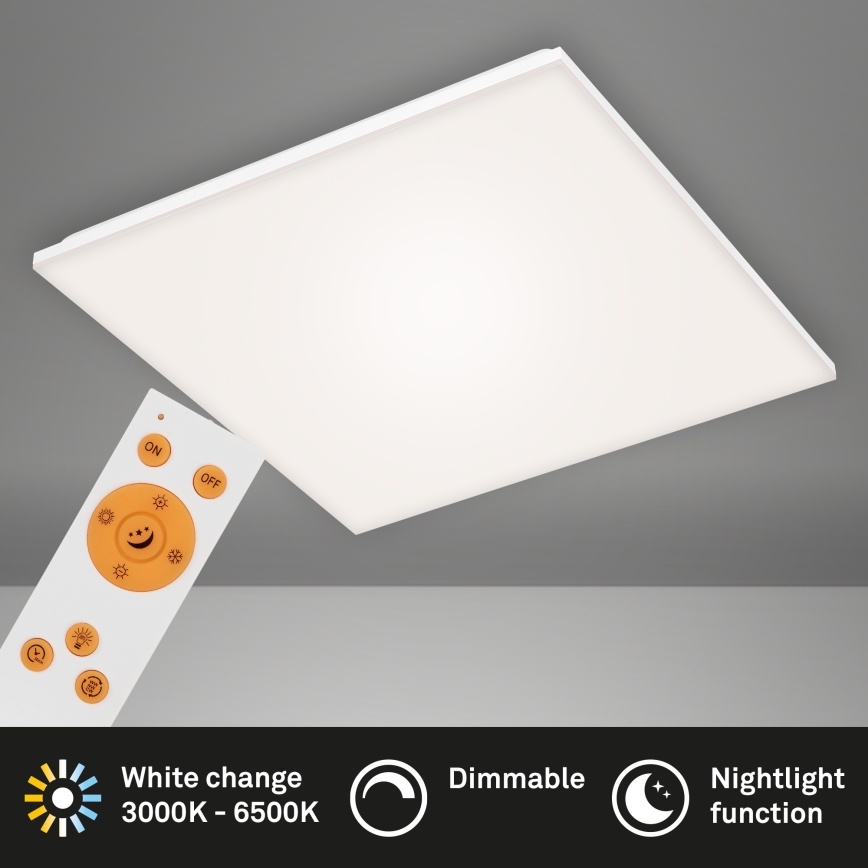Briloner 7378216 - LED Prigušivi panel LED/38W/230V 3000-6500K + Daljinski upravljač