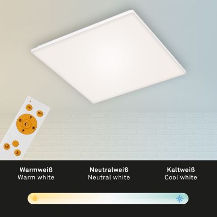 Briloner 7378216 - LED Prigušivi panel LED/38W/230V 3000-6500K + Daljinski upravljač