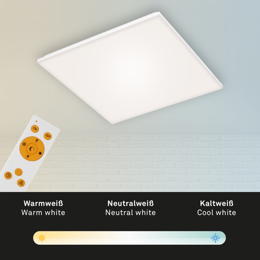 Briloner 7378216 - LED Prigušivi panel LED/38W/230V 3000-6500K + Daljinski upravljač