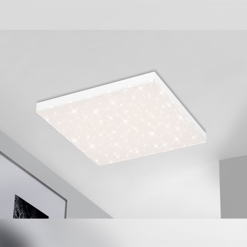 Briloner 7381-116 - LED Prigušiva plafonjera STARRY SKY LED/24W/230V 3000-6500K + Daljinski upravljač