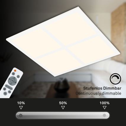 Briloner 7387-016 - LED RGBW prigušiva stropna svetiljka LED/24W/230V 3000-6500K + daljinski upravljač