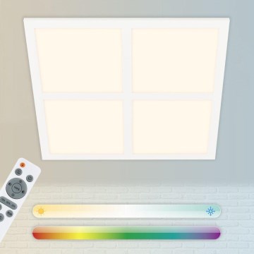 Briloner 7387-016 - LED RGBW prigušiva stropna svetiljka LED/24W/230V 3000-6500K + daljinski upravljač