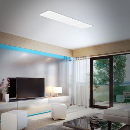 Briloner 7388-016 - LED RGBW Prigušiva plafonjera LED/24W/230V 3000-6500K + Daljinski upravljač