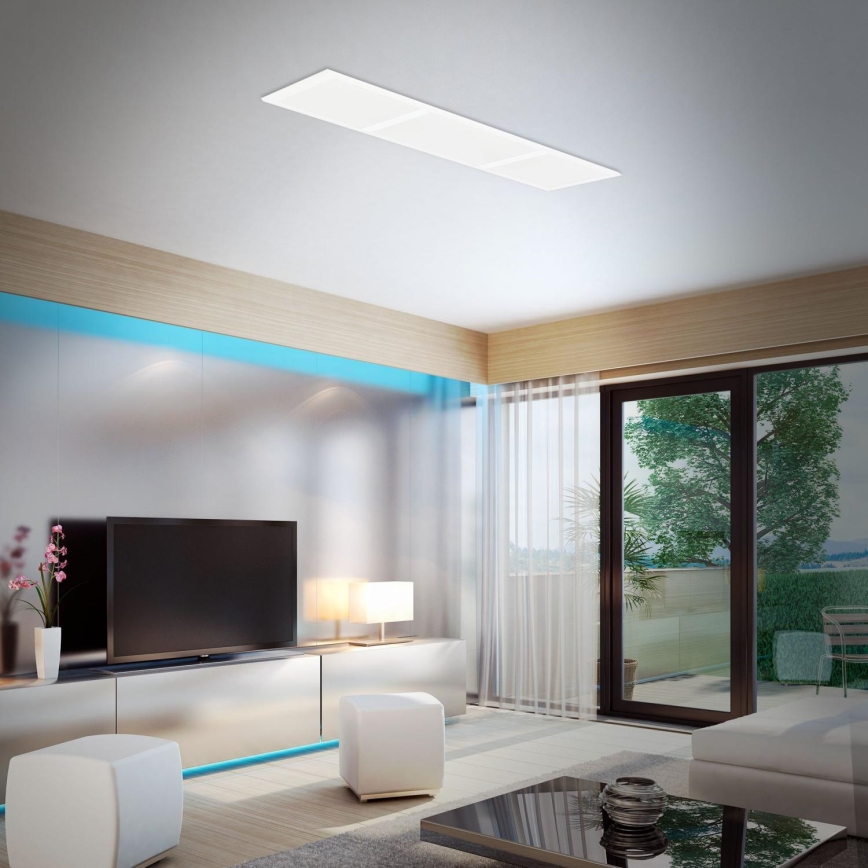 Briloner 7388-016 - LED RGBW Prigušiva plafonjera LED/24W/230V 3000-6500K + Daljinski upravljač