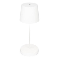 Briloner 7423016 - LED Prigušiva punjiva vanjska stona lampa LED/2,6W/5V IP44 bela