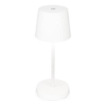 Briloner 7423016 - LED Prigušiva punjiva vanjska stona lampa LED/2,6W/5V IP44 bela