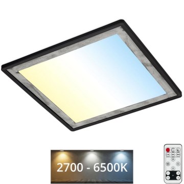 Briloner 7459-414 - LED Prigušiva plafonjera SLIM LED/22W/230V 2700-6500K + Daljinski upravljač