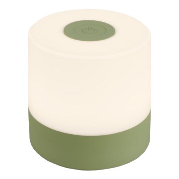 Briloner 7461019 - LED Prigušiva punjiva vanjska stona lampa LED/2W/5V IP44 zelena