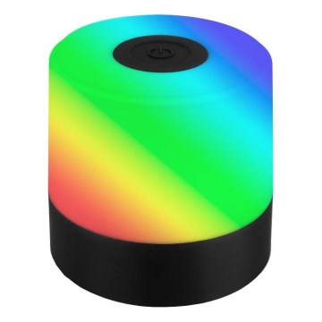 Briloner 7462015 - LED RGB punjiva spoljašnja stona lampa LED/1,5W/5V IP44 1200 mAh crna