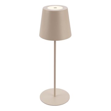 Briloner 7508011 - LED prigušiva punjiva spoljna stona lampa 2u1 LED/2,5W/5V IP44 bež