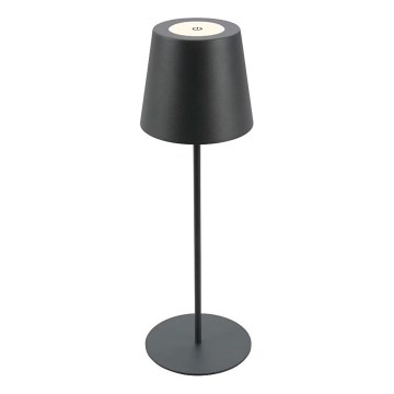 Briloner 7508015 - LED Prigušiva punjiva spoljni stona lampa 2u1 LED/2,5W/5V IP44 crno