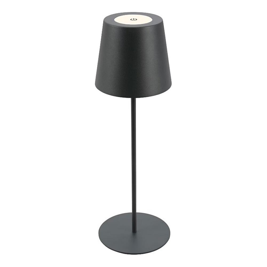 Briloner 7508015 - LED Prigušiva punjiva spoljni stona lampa 2u1 LED/2,5W/5V IP44 crno