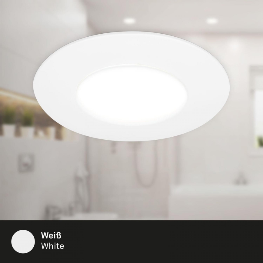 Briloner 7598036 - Set 3x LED Ugradbena lampa za kupatilo LED/4,9W/230V IP44 2700/4000/6500K bela