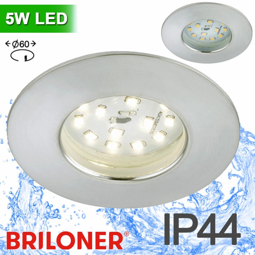 Briloner 8311-019 - LED Ugradbena lampa za kupatilo LED/5W/230V IP44