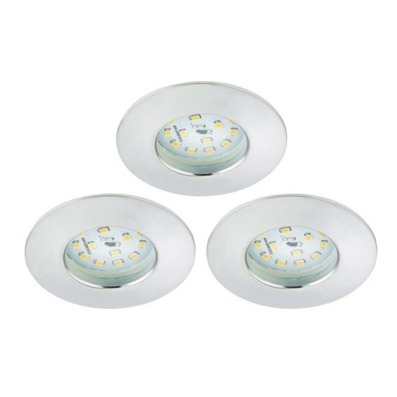 Briloner 8316-039-Set 3x LED Prigušiva ugradbena lampa za kupatilo LED/5,5W/230V IP44