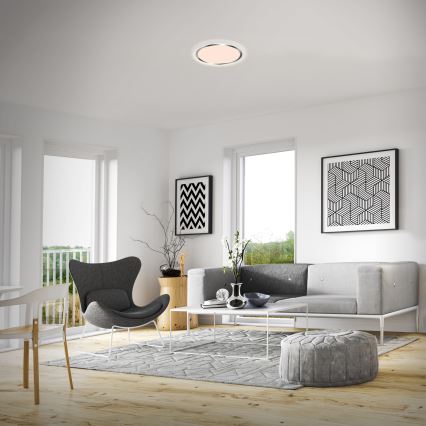 Briloner - LED Plafonjera KAHIKO LED/15W/230V bela