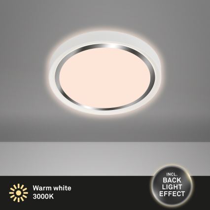 Briloner - LED Plafonjera KAHIKO LED/15W/230V bela