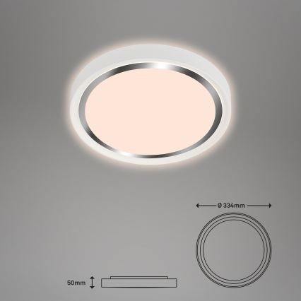 Briloner - LED Plafonjera KAHIKO LED/15W/230V bela