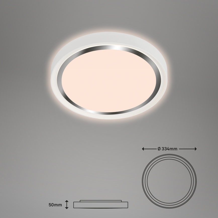 Briloner - LED Plafonjera KAHIKO LED/15W/230V bela