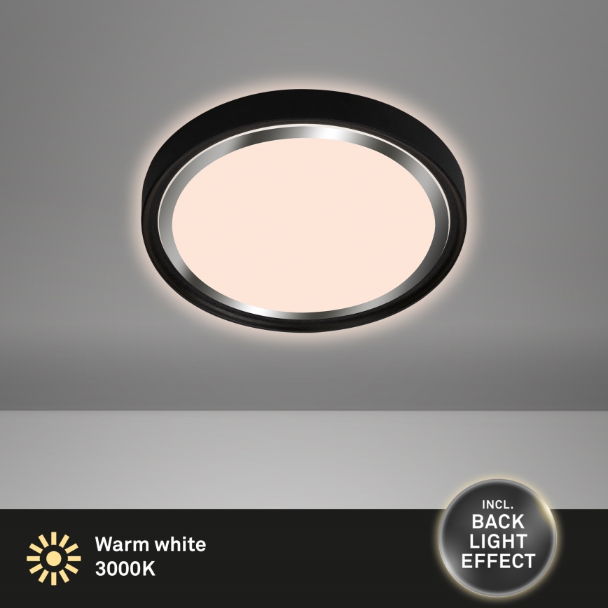 Briloner - LED Plafonjera KAHIKO LED/15W/230V crno
