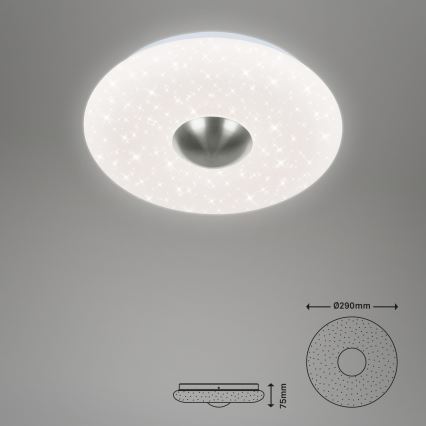 Briloner - LED Plafonjera NALU LED/12W/230V