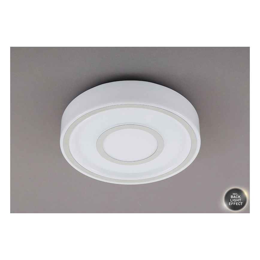 Briloner - LED Plafonjera SIRKEL LED/12W/230V mat krom