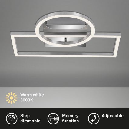 Briloner - LED Prigušiva plafonjera FRAMES LED/19W/230V