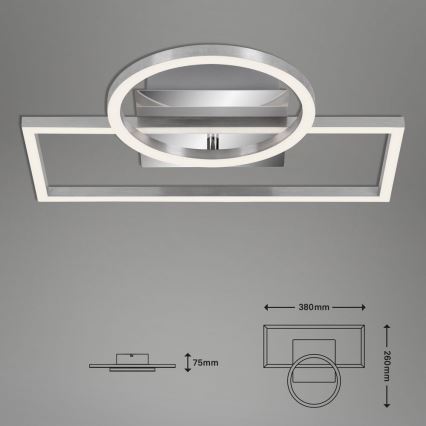 Briloner - LED Prigušiva plafonjera FRAMES LED/19W/230V